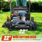 SENIX 22" Self-Propelled Gas Lawn Mower