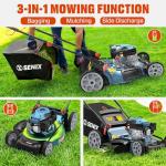 SENIX 22" Self-Propelled Gas Lawn Mower
