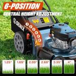SENIX 22" Self-Propelled Gas Lawn Mower