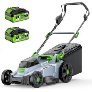 40V Cordless Electric Lawn Mower with Mulching