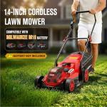 HEINPRO 14" Cordless Electric Lawn Mower