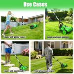 V-MODEST Cordless Electric Lawn Mower with Batteries