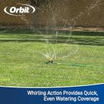 Metal Sprinkler with Wheel Base – 3 Arms