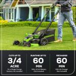 Greenworks 80V Self-Propelled 25" Cordless Lawn Mower