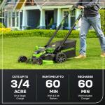 Greenworks 80V 25" Self-Propelled Cordless Lawn Mower