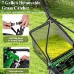 Goplus 14-Inch Manual Push Reel Lawn Mower