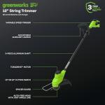 Greenworks 48V 20" Mower, Trimmer, and Blower Set