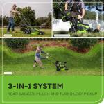 Greenworks 80V 25" Self-Propelled Cordless Lawn Mower