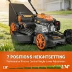Efurden 21" Self-Propelled Gas Lawn Mower