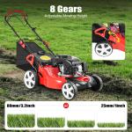 Self-Propelled Gas Lawn Mower with Bagger, 20”