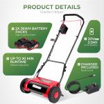 Walensee 16" Battery-Powered Reel Lawn Mower