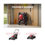 AMERISUN AV8621S1 Lawn Mower, Black and Red