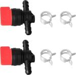2-Pack Fuel Shut Off Valve for Lawn Mowers