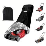 Heavy Duty Waterproof Lawn Mower Cover with Drawstring