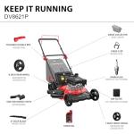 PowerSmart 21-Inch Gas Powered Walk-Behind Lawn Mower