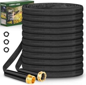 50FT Lightweight No-Kink Garden Hose