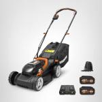 Worx 40V 14" Cordless Lawn Mower with Batteries