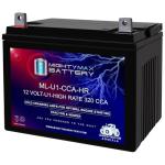 12 Volt 320 CCA Rechargeable AGM Battery