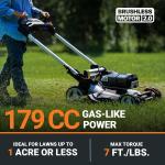 Worx Nitro 80V Cordless Self-Propelled Lawn Mower