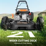 21-Inch Self-Propelled Gas Lawn Mower, 170cc