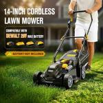 HEINPRO 14" Cordless Electric Lawn Mower