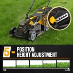 HEINPRO 14" Cordless Electric Lawn Mower