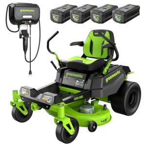 Greenworks 80V Zero Turn Riding Lawn Mower