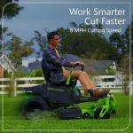 Greenworks 80V Zero Turn Riding Lawn Mower