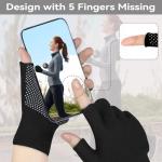 Lightweight Fingerless Work Gloves for All Activities