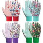 DOFOWORK Women’s Soft Garden Gloves - 3 Pairs