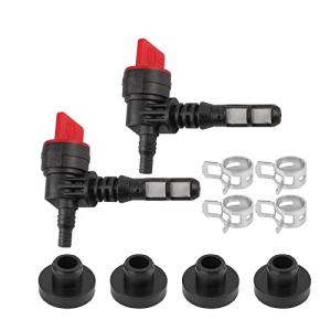 Carbbia 2 Pack 90 Degree Gas Shut Off Valves