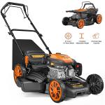 Self-Propelled Gas Lawn Mower with 170cc Engine