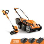 LawnMaster 20VMWGT 24V 13-inch Mower and Trimmer Combo