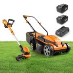 LawnMaster 20VMWGT 24V 13-inch Mower and Trimmer Combo