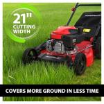 PowerSmart 21-Inch Self-Propelled Gas Lawn Mower