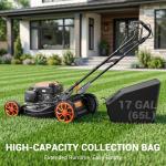 Self-Propelled Gas Lawn Mower with 170cc Engine