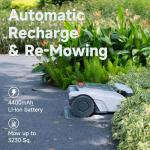 Smart GPS Robot Lawn Mower for 1/2 Acre