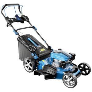 Self-Propelled Gas Lawnmower with Adjustable Cutting Height