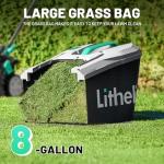Litheli Cordless Electric Lawn Mower, 13.1 Inch