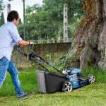 Self-Propelled Gas Lawnmower with Adjustable Cutting Height