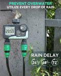 RAINPOINT Garden Hose Water Timer - 2 Zone Controller