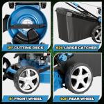 Self-Propelled Gas Lawnmower with Adjustable Cutting Height