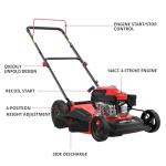 PowerSmart 53.3 cm Gas Push Lawn Mower