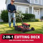 PowerSmart 53.3 cm Gas Push Lawn Mower