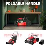 21-Inch Gas Self-Propelled Lawn Mower with 3 Options