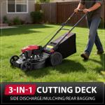 Amerisun 21" Self-Propelled Gas Lawn Mower