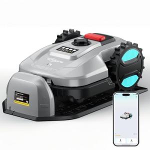 Smart Robotic Lawn Mower with App Control
