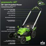 Greenworks 60V Self-Propelled Cordless Lawn Mower