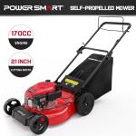 PowerSmart 21-Inch Self-Propelled Gas Lawn Mower