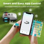 Smart Robotic Lawn Mower with App Control
